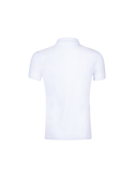 Polo técnico para Personalizar blanco y gris, Poliéster