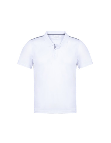 Polo técnico para Personalizar blanco y gris,...