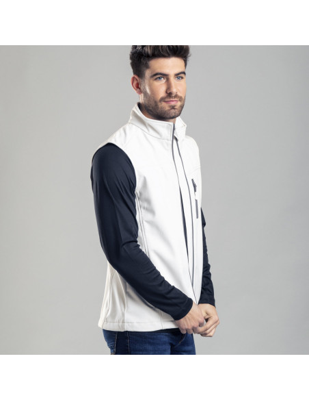 Chaleco publicitario, impermeable y transpirable, bicolor, S-XXL.