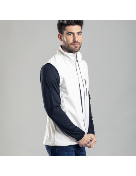 Chaleco publicitario, impermeable y transpirable, bicolor, S-XXL.