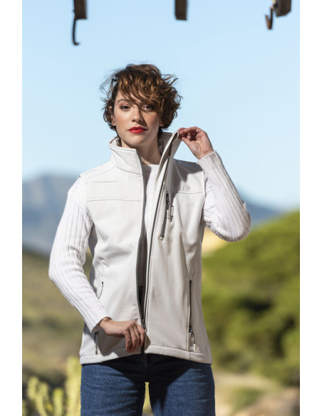 Chaleco publicitario, impermeable y transpirable, bicolor, S-XXL.