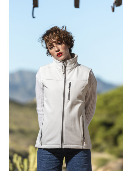 Chaleco publicitario, impermeable y transpirable, bicolor, S-XXL.