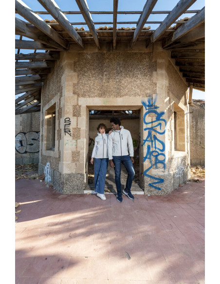 Chaleco publicitario, impermeable y transpirable, bicolor, S-XXL.