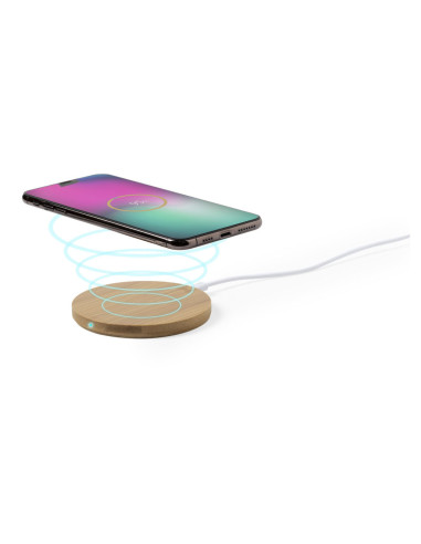 Cargador inalámbrico personalizado circular en...