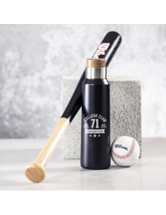 Bidón Personalizado ECO 770ml Acero Inox, Tapón Corcho. 2