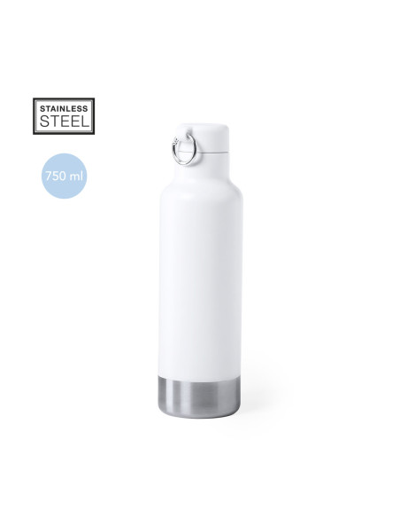 Bidón Personalizado Alta Calidad 750ml Acero Inox