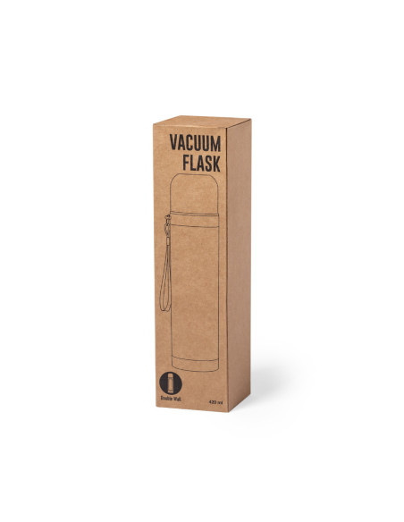 Termo Personalizado ECO 420ml Bambú y Acero Inox
