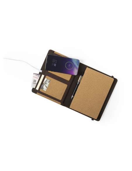 Bloc de Notas Ecológico para Publicidad con cargador Inalámbrico