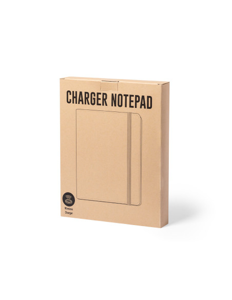 Bloc de Notas Ecológico para Publicidad con cargador Inalámbrico