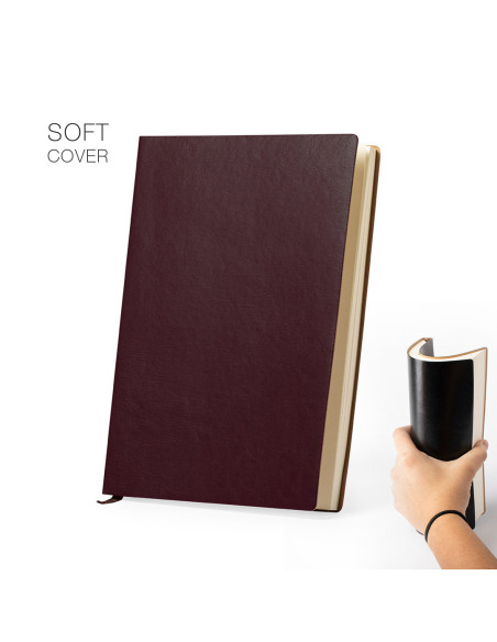 Bloc de Notas con tapas Flexibles Personalizable en Polipiel