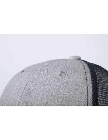 Gorra Personalizada 6 paneles poliéster bicolor