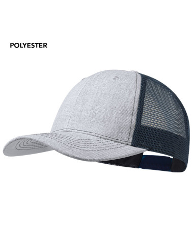 Gorra Personalizada 6 paneles poliéster bicolor
