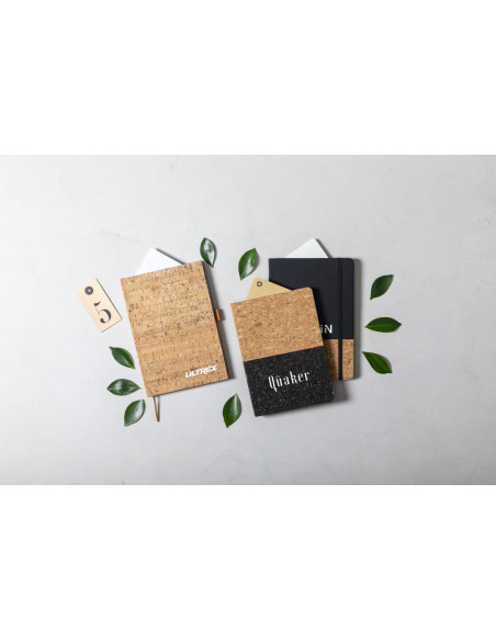 Bloc de notas Ecológico personalizado Corcho Natural