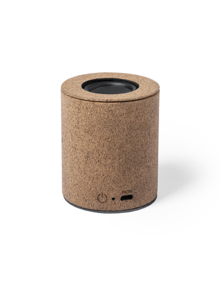 Altavoz personalizado Bluetooth® 5.0, corcho, 3W.