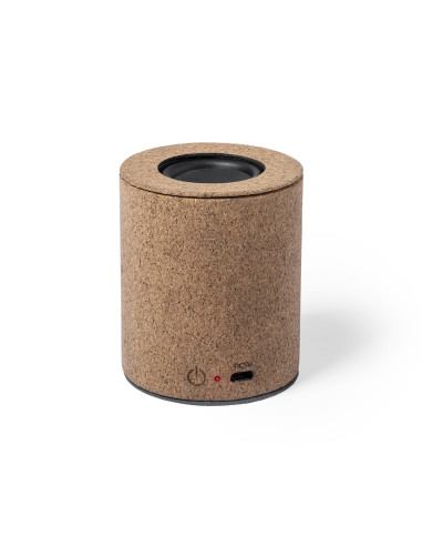 Altavoz personalizado Bluetooth® 5.0, corcho, 3W.