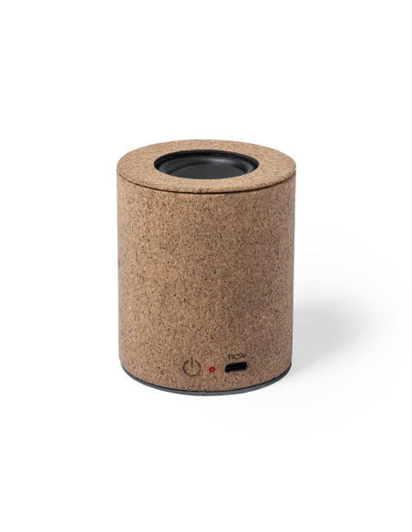 Altavoz personalizado Bluetooth® 5.0, corcho, 3W.
