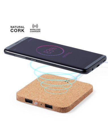 Cargador ECO en Corcho para Personalizar, 5W