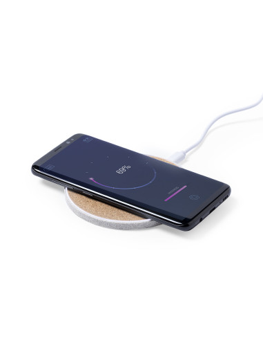 Cargador publicitario ECO en Corcho 5W.