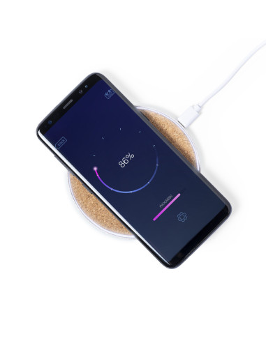 Cargador publicitario ECO en Corcho 5W.