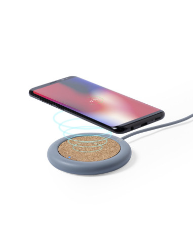 Cargador personalizado ECO en Corcho y Cemento, 5W