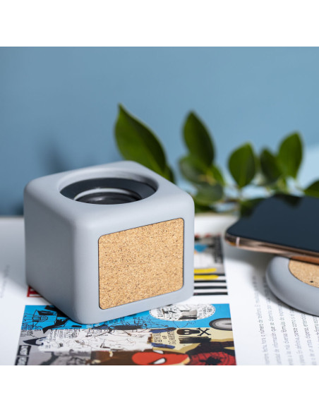 Altavoz personalizado en Corcho y cemento Bluetooth® 5.0.