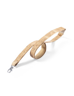 Lanyard publicitario ECO en corcho natural con cierre 2