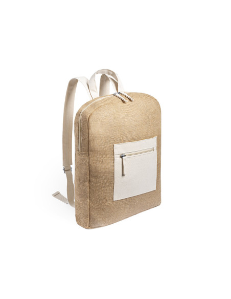 Mochila Publicitaria multiusos ECO en Yute y Algodón.