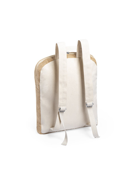 Mochila Publicitaria multiusos ECO en Yute y Algodón.