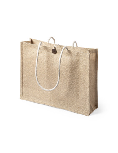 Bolsa Promocional ECO en Yute laminado 320g/m2,