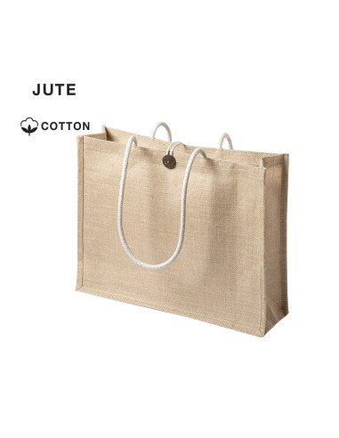 Bolsa Promocional ECO en Yute laminado 320g/m2,