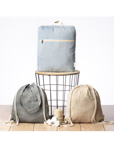 Bolsa mochila Personalizable de cuerdas ECO,...