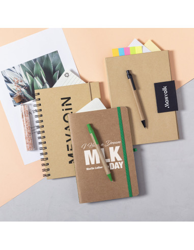 Libreta Ecológica Personalizada de Cartón...