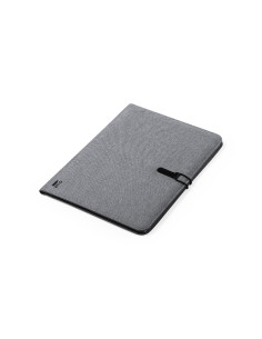 Carpeta A4 ECO personalizada en RPET con bloc y cierre... 2