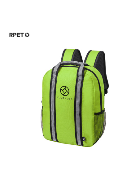 Mochila publicitaria ECO en 600D RPET.