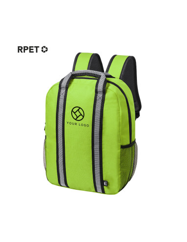 Mochila publicitaria ECO en 600D RPET.