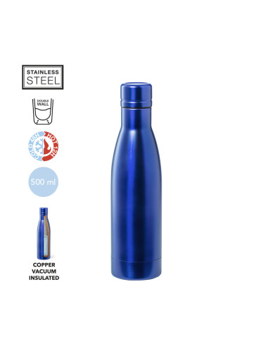 Botella personalizada 500ml Acero Inox,...
