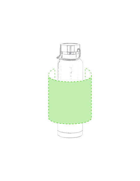 Bidón térmico Personalizado de 650ml, 12h y frío 48h.