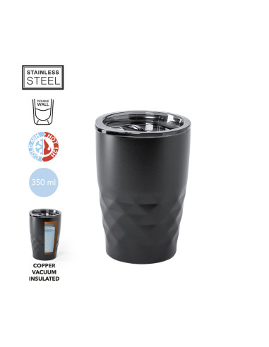 Vaso térmico Acero Inox personalizado de 350ml...