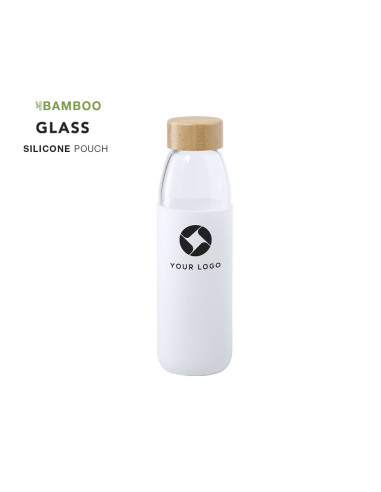Botella ECO Personalizable 540ml de Cristal y...