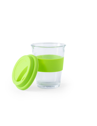 Vaso de cristal grabado y reutilizable, 350ml,...