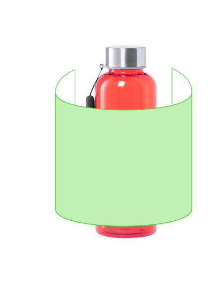 Botella Personalizable de 500ml en Tritán Transparente