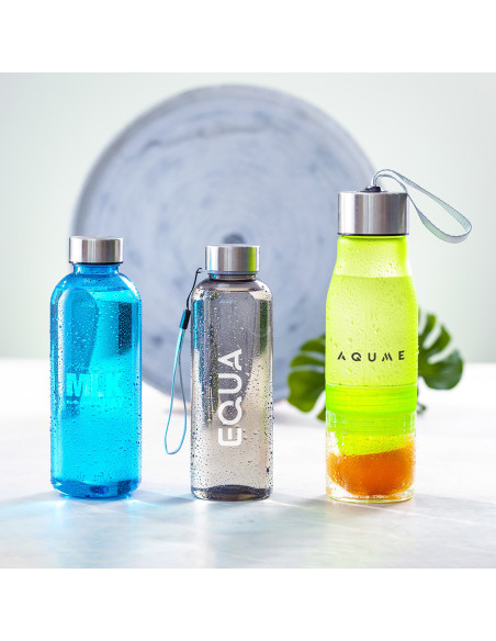 Botella Personalizada 600ml en Tritán Transparente.