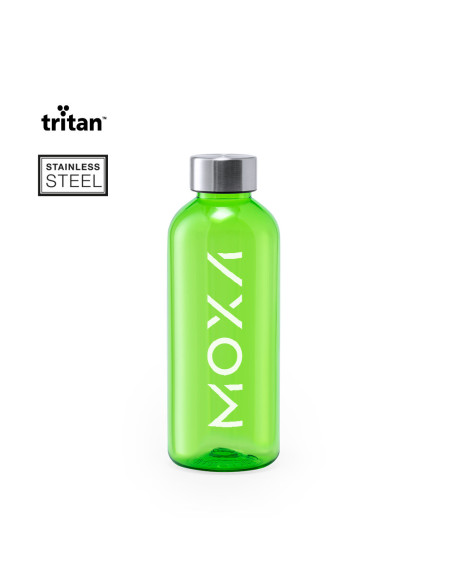 Botella Personalizada 600ml en Tritán Transparente.