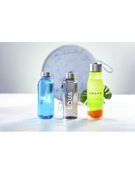 Botella Personalizada 600ml en Tritán Transparente.