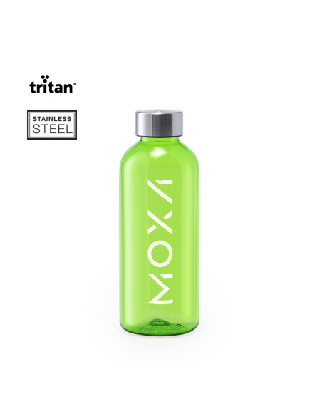 Botella Personalizada 600ml en Tritán Transparente.