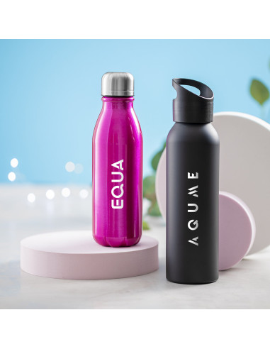Botella Personalizada de 600ml en Aluminio Mate