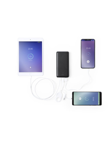 Power bank personalizada 20,000 mAh, triple...