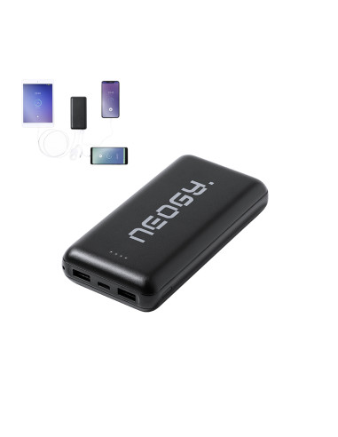 Power bank personalizada 20,000 mAh, triple...