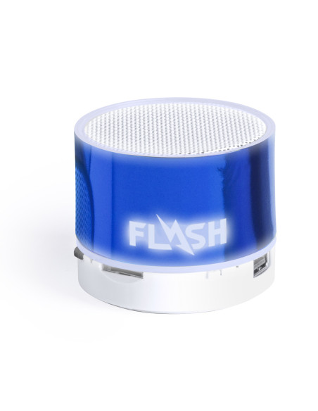 Altavoz iluminado personalizado Bluetooth®, 3W, radio FM.