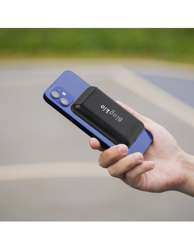 Power bank personalizada 5000 mAh, MagSafe/Qi,...